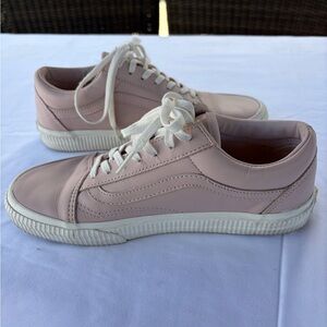 Vans Pink Leather, Size 7.5